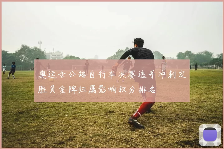 奥运会公路自行车决赛选手冲刺定胜负金牌归属影响积分排名