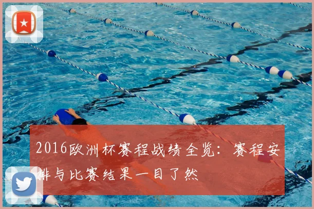 2016欧洲杯赛程战绩全览：赛程安排与比赛结果一目了然