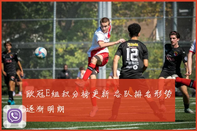 欧冠E组积分榜更新 各队排名形势逐渐明朗